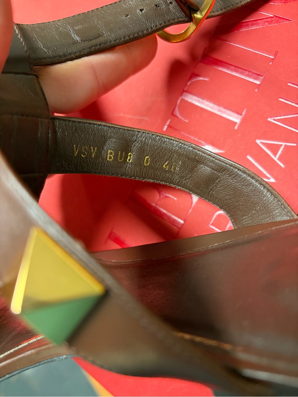Valentino Rockstud sandals - Picture 7 of 11